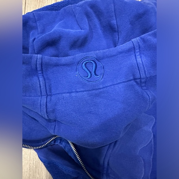 LULULEMON SCUBA HOODIE ZIP UP - blue - XS/S - Picture 5 of 5